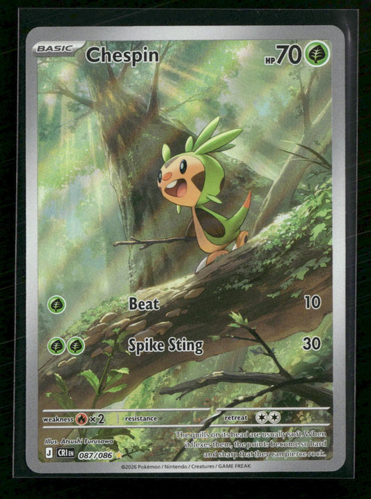 ME04: Chaos Rising Chespin #087/086