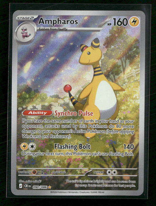 ME04: Chaos Rising Ampharos #090/086