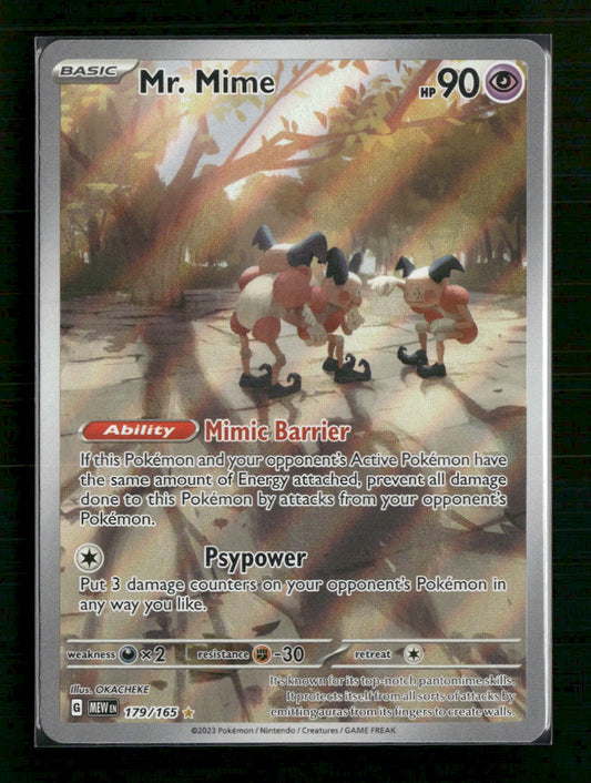 SV: Scarlet & Violet 151 Mr. Mime #179/165