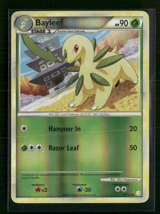 HeartGold SoulSilver Bayleef #35/123
