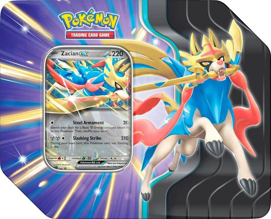 Pokemon: Slashing Legends Tin [Zacian ex]