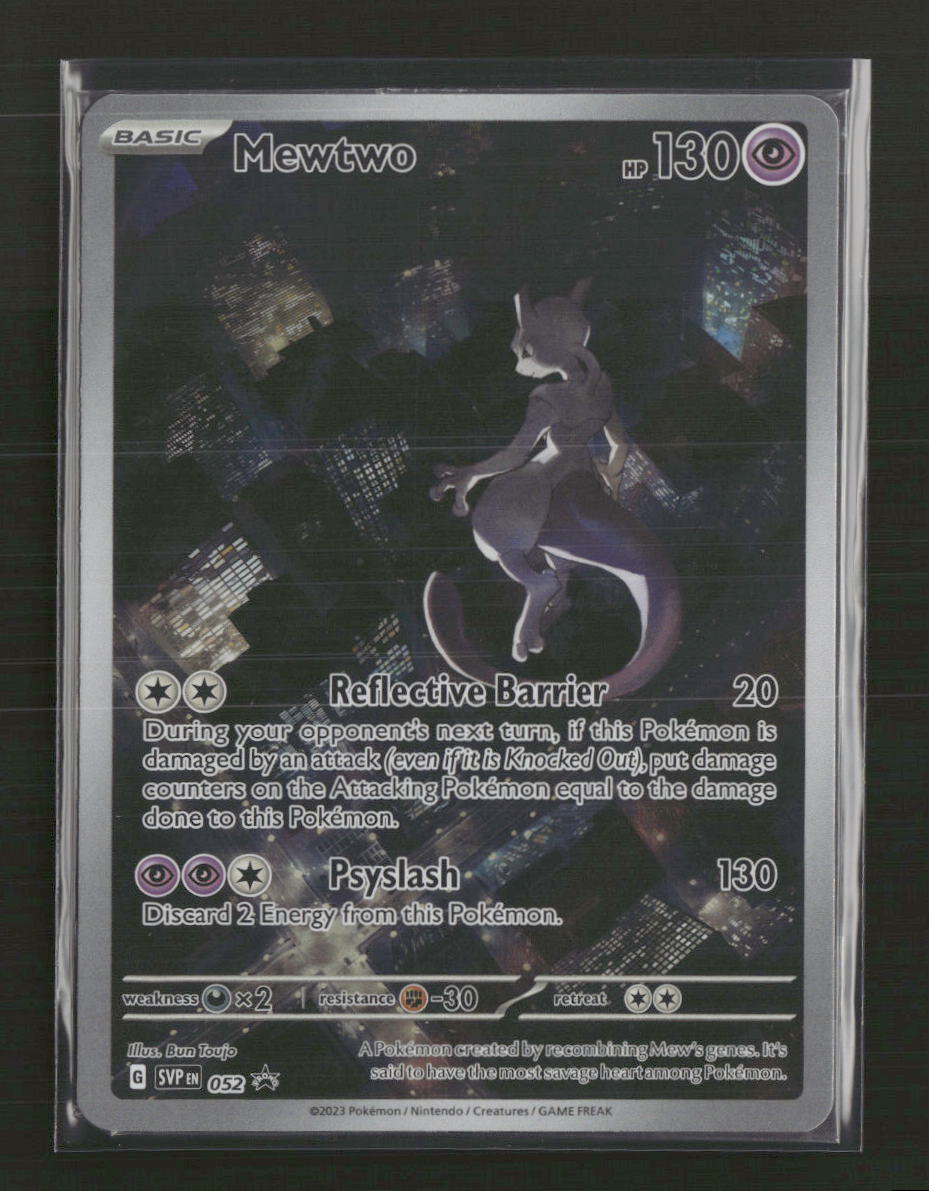 SV: Scarlet & Violet Promo Cards Mewtwo #052 (Sealed)