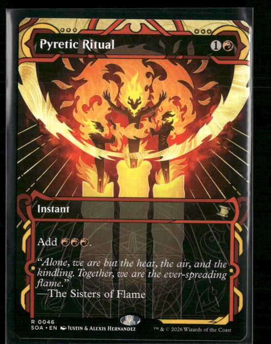 Secrets of Strixhaven: Mystical Archive Pyretic Ritual #46