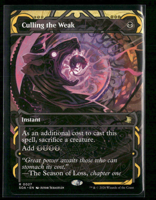 Secrets of Strixhaven: Mystical Archive Culling the Weak #27