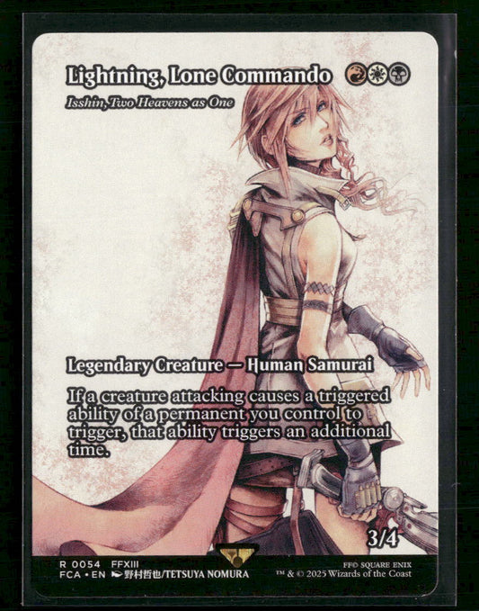 FINAL FANTASY: Through the Ages Lightning, Lone Commando #54