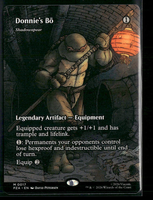 Teenage Mutant Ninja Turtles Source Material Donnie's Bo #17
