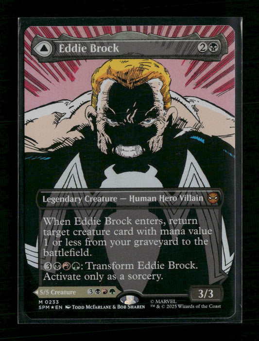 Marvel's Spider-Man Eddie Brock (0233) (Borderless) Foil #233