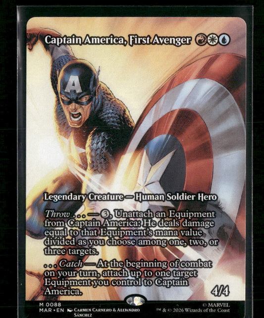 Marvel Universe Eternal-Legal Captain America, First Avenger (Borderless) #88