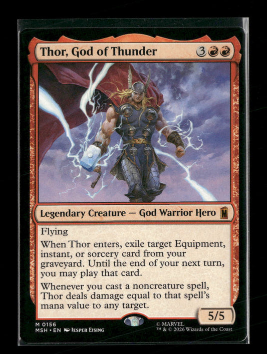 Marvel Super Heroes Thor, God of Thunder #156