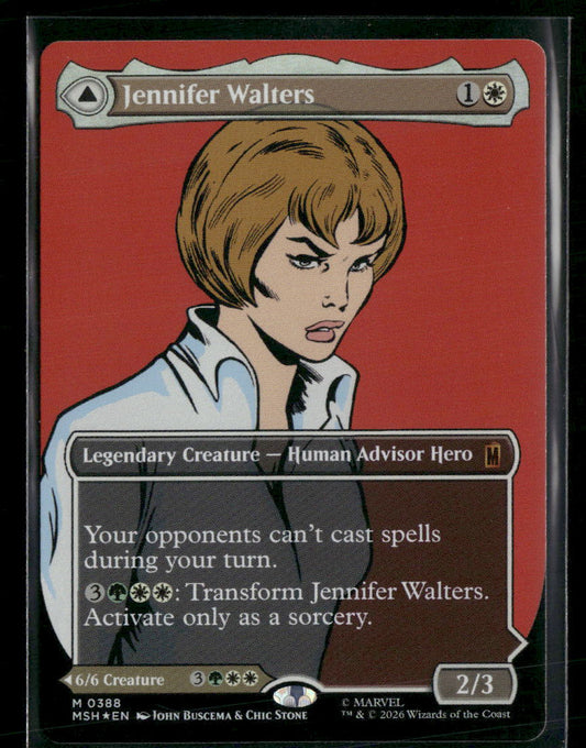 Marvel Super Heroes Jennifer Walters (Borderless) (0388) Foil #388