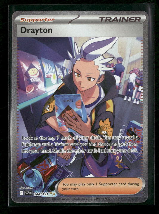 SV08: Surging Sparks Drayton #244/191