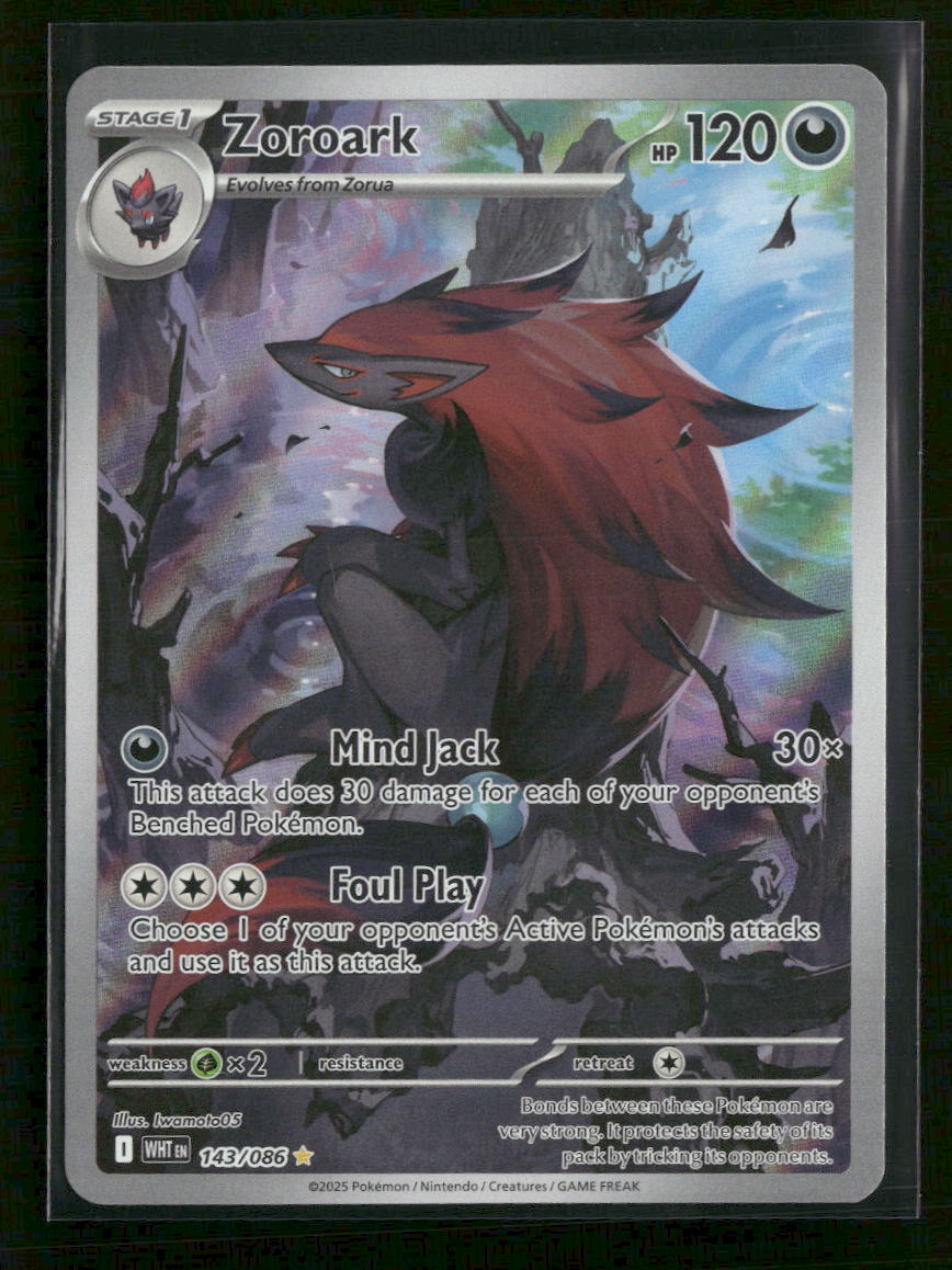 SV: White Flare Zoroark #143/086