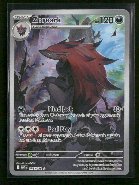 SV: White Flare Zoroark #143/086
