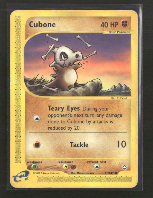 Aquapolis Cubone #072/147
