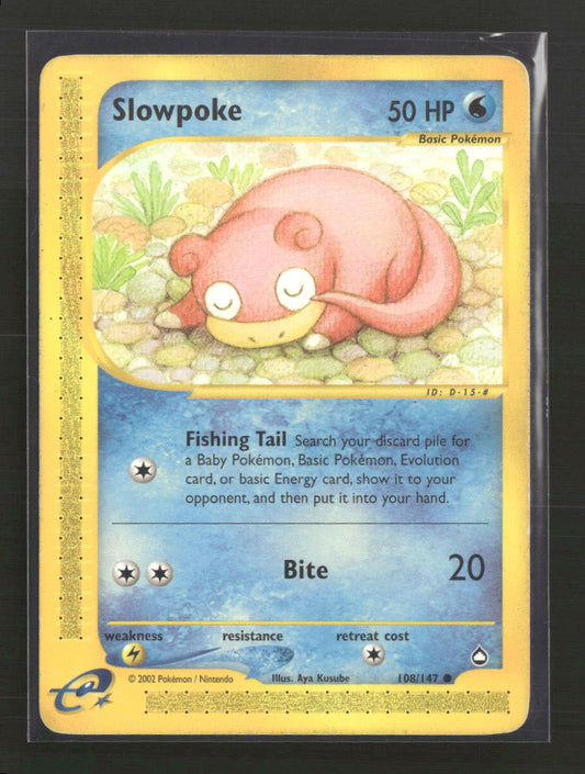 Aquapolis Slowpoke #108/147