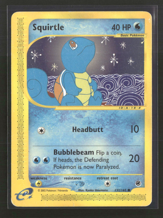 Expedition Squirtle (132) #132/165 *Damaged*