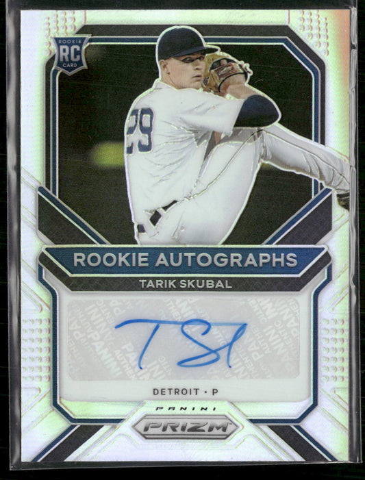 2021 Panini Prizm Rookie Auto Silver Tarik Skubal #RA-TS