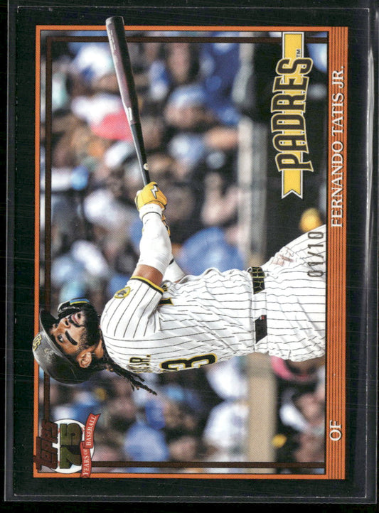 2026 Topps 1991 Baseball Black Fernando Tatis Jr. #/10 #T91-8