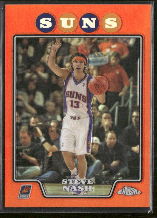 2008-09 Topps Chrome Refractors Orange Steve Nash #/499 #13