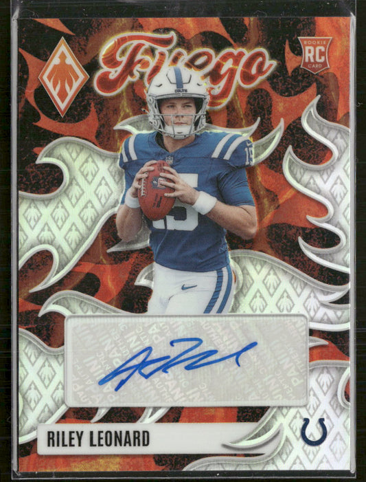 2025 Panini Phoenix Fuego Signatures Riley Leonard Auto #FUS-RLD