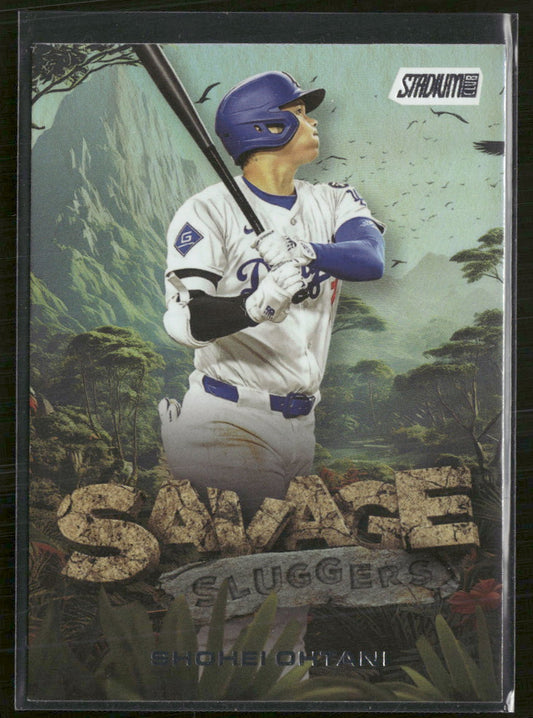 2025 Stadium Club Savage Sluggers Shohei Ohtani #SS-7