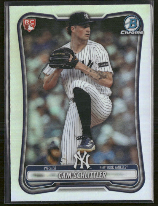 2026 Bowman Rookie Red RC Logo Cam Schlittler Rookie #53