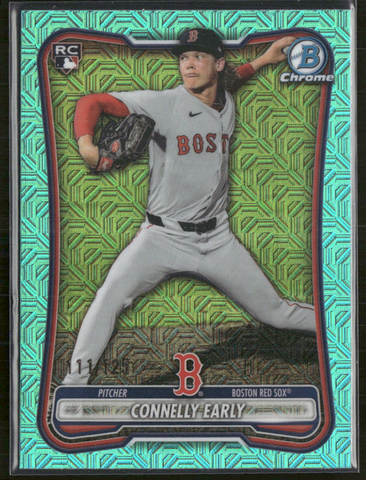 2026 Bowman Chrome Mojo Aqua Refractors Connelly Early Rookie #/125 #45