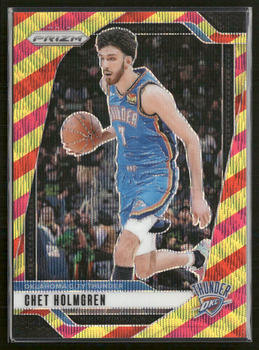 2024-25 Panini Prizm Prizms Multi Wave Chet Holmgren #/88 #17