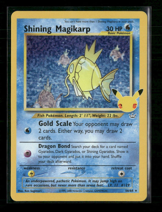 Celebrations: Classic Collection Shining Magikarp #66/64