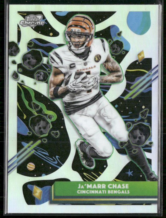 2025 Topps Chrome Cosmic Refractor Ja'Marr Chase #20