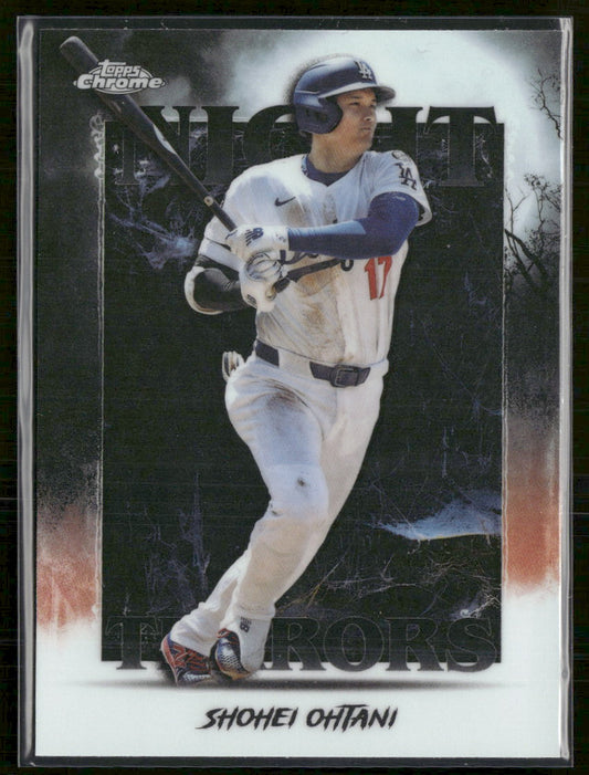 2025 Topps Chrome Update Night Terrors Shohei Ohtani #NT-2