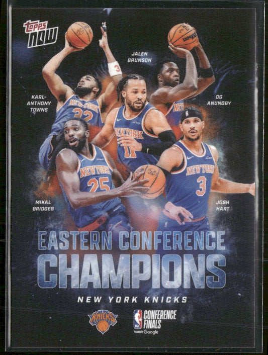 2025-26 NBA Topps NOW Eastern Conference Champions #ECNY