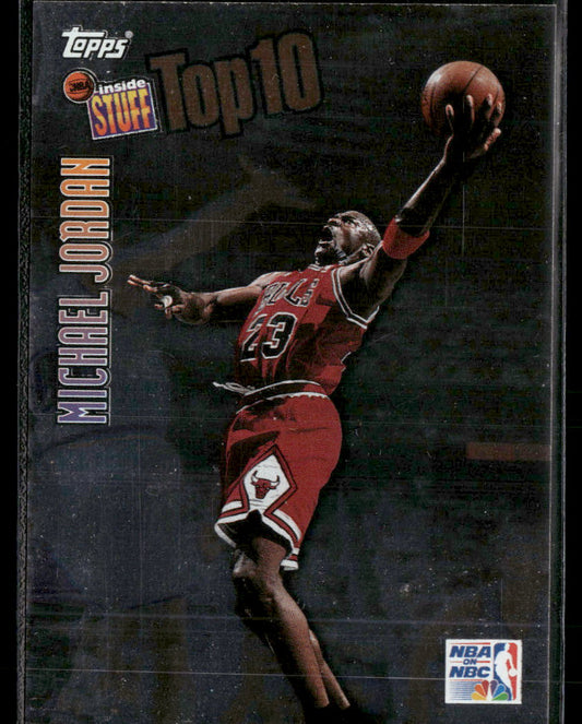 1997-98 Topps NBA Inside Stuff Top 10 Michael Jordan #IS1
