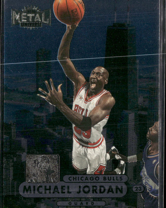 1997-98 Metal Universe Championship Michael Jordan #23