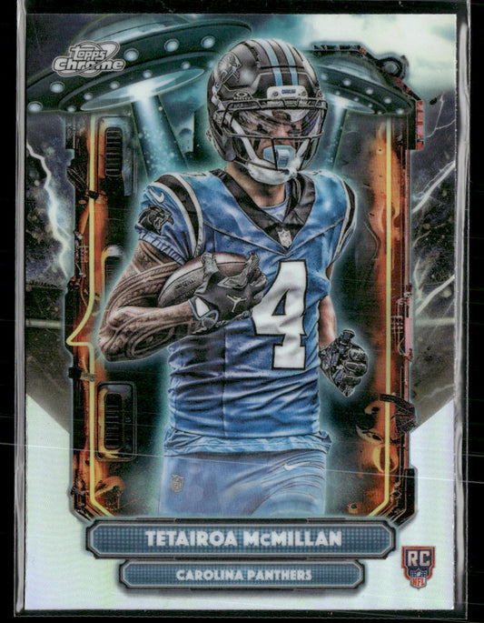 2025 Topps Chrome Cosmic Extraterrestrial Talent Tetairoa McMillan #ET-5