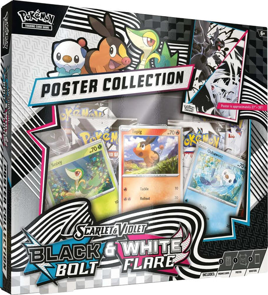 Black Bolt & White Flare Poster Collection