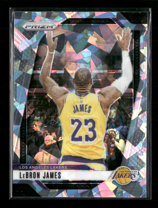 2024-25 Panini Prizm Prizms Ice LeBron James #130