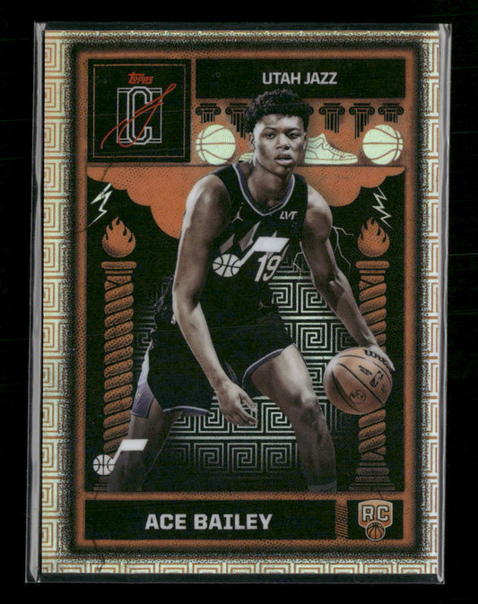 2025-26 Topps Signature Class Odyssey Rookie Card (RC) Ace Bailey #ODY-4