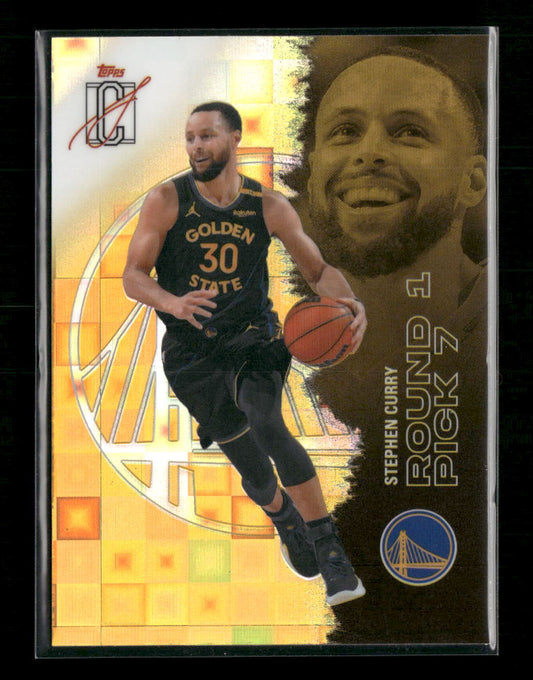 2025-26 Topps Signature Class Yellow Pandora Stephen Curry #52
