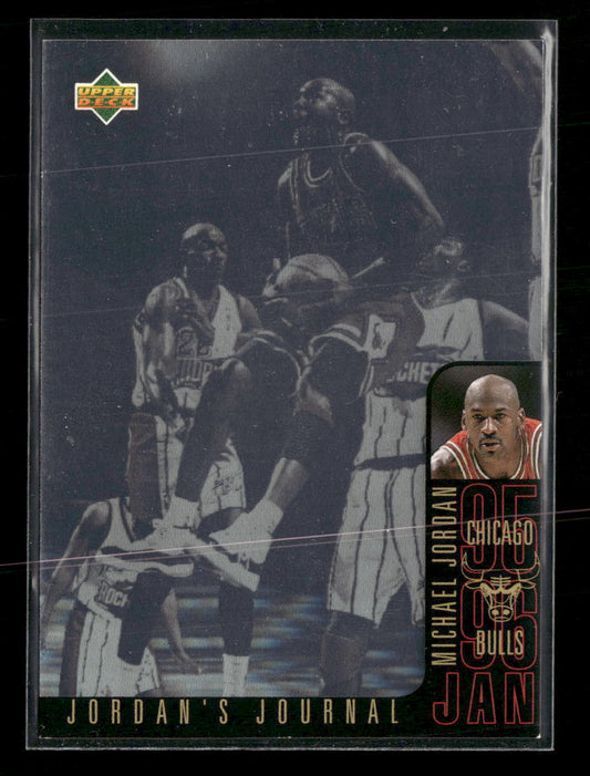 1996-97 Collector's Choice Italian Jordan's Journal Michael Jordan #J3