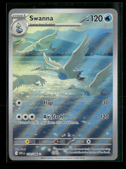 SV: White Flare Swanna #110/086