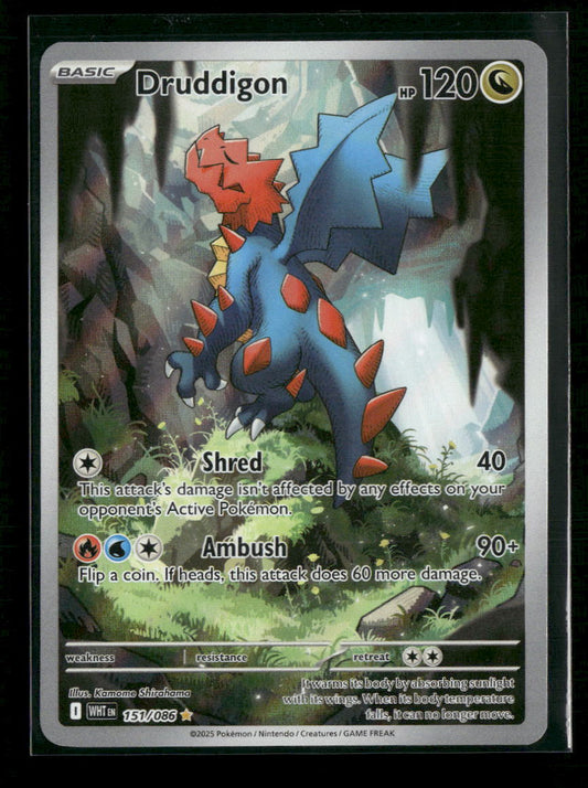 SV: White Flare Druddigon #151/086