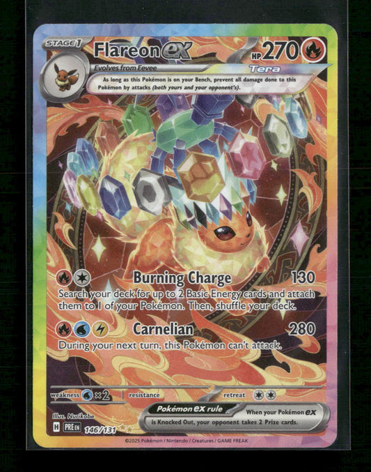 SV: Prismatic Evolutions Flareon ex #146/131