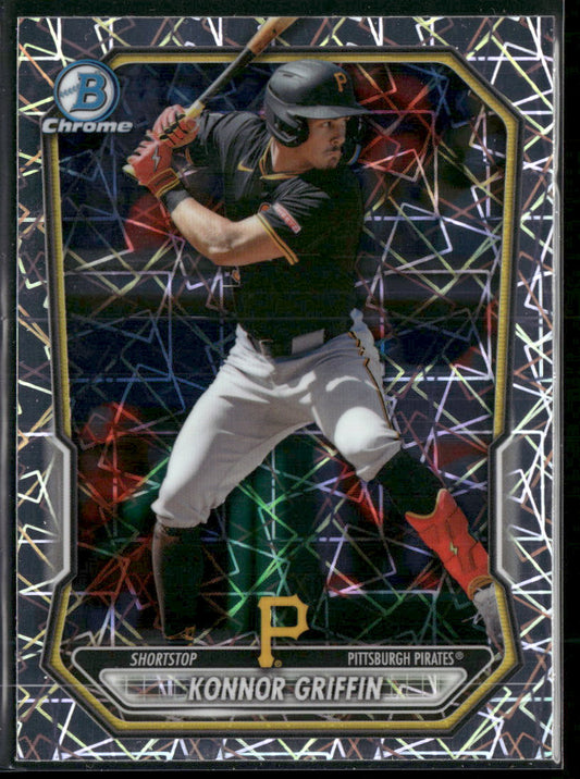 2026 Bowman Chrome Prospects Lazer Refractor Konnor Griffin #BCP-92