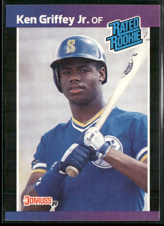 1989 Donruss Ken Griffey Jr. Rookie #33d