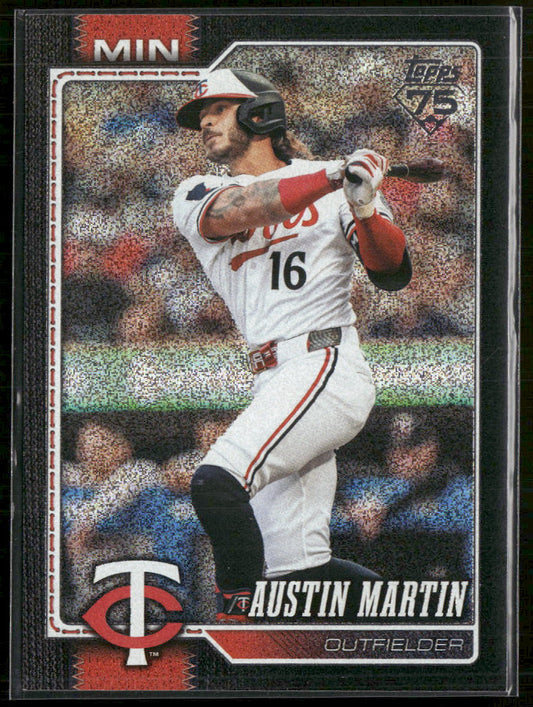 2026 Topps Black Sandglitter Austin Martin #/10 #416