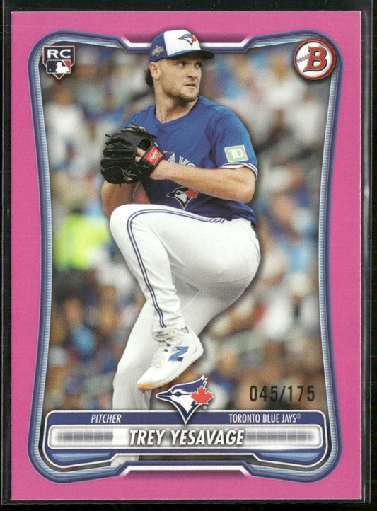 2026 Bowman Pink Trey Yesavage Rookie #/175 #41