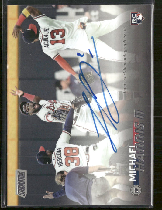 2023 Stadium Club Autographs Michael Harris II Auto #SCBA-MH