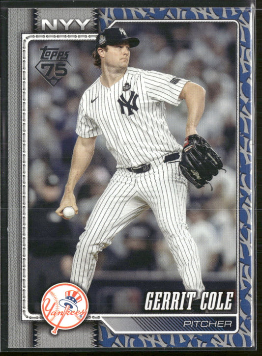 2026 Topps Team Logo Border Gerrit Cole #450
