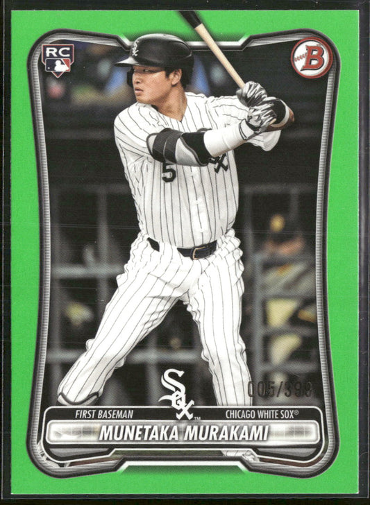 2026 Bowman Neon Green Munetaka Murakami Rookie #/399 #9